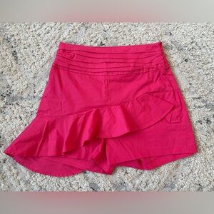 Zara Fuchsia Skort Size Medium